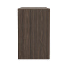 Manhattan Comfort Linda 60" Modern 4-Door Sideboard - Walnut Brown-Home Assembly Required (All Hardware Included)