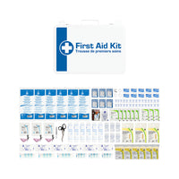 Wasip Saskatchewan Level 3 M36 First Aid Kit - 40+ Employees-This kit was designed for workplaces with   41-99 employees. The following contents are included in this regulated kit, as required by each jurisdiction  and the Canada Labour code: