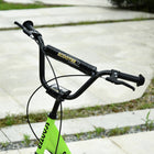 Aosom Kids Scooter with Adjustable Handlebar, Front and Rear Dual Brakes - Green-Adjustable handlebar makes it usable for kids of many ages 