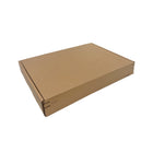 Reliabag Self Seal Corrugated Literature Mailer Boxes - 14" L x 10" W x 2" H - Kraft - 40 Pack-Self sealing, corrugated kraft