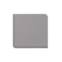WeatherTech ComfortMat Connect Modular Anti-fatigue Corner Mat - Stone - Grey-Each Corner Piece is 25 inches (63.5 cm) square. Snap an End Piece or a Middle Piece to each side and your ComfortMat Connect now has a 90 degree corner.