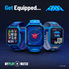 My Play Watch - Mega Man-Multiple Game Modes: Classic Mode with full stage progression & Dr. Wily’s Castle… Arcade Mode for endless, high-score gameplay… plus Play Time animated watch faces 