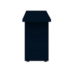 Manhattan Comfort Nomad 67.91" Modern Dining Bench - Blue-Feel the Wood Grain with the Protouch Finish