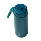 b.box Insulated Flip Top - 690 ml - Sea Glass-Durable, flexible carry handle for on-the-go convenience