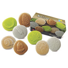Yellow Door Let's Investigate Nature Stone Figures 8-Piece Set-These beautifully tactile stones reflect the natural treasures children might discover in the natural world.