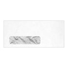 Jam Paper #10 Window Envelopes with Security Tint - 4 1/8" H x 9 1/2" W - White - 250 Pack-#10 Window Envelopes (4 1/8 x 9 1/2)