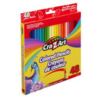 Cra-Z-Art Coloured Pencils - Assorted Colours - Set of 48-An essential on all back to school supply lists and perfect for gifting as well. Add a smile to children's faces when they open a box of Cra-Z-Art color pencils. Gift for Valentine's Day, in Easter Baskets, for Stocking Stuffers, or just because