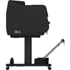 Canon imagePROGRAF GP-4600S Large Format Printer - 44"-The user interface screen displays the ink levels, media indicator levels, and other setting prompts all on the home screen