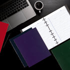 Blueline - NotePro Hardcover Twin-Wire Notebooks - 9-1/4" x 7-1/4" - Assorted Colours - 5 Pack-8