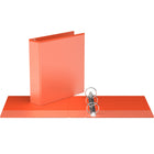 Davis Group Easyview Premium Binder - Round Ring - Customizable - 2" - Orange - 6 Pack-2"