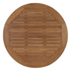 Modway Marina Outdoor Patio Teak Round Coffee Table - Natural-4
