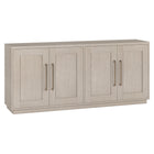 Hudson&Canal Tillman 68" Rectangular Buffet Table - Alder White-A modern contemporary design for your dining room, kitchen, or den