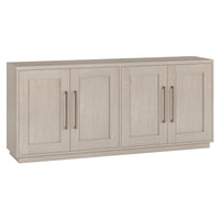 Hudson&Canal Tillman 68" Rectangular Buffet Table - Alder White-A modern contemporary design for your dining room, kitchen, or den