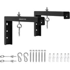 Mount-It! 12" Universal Projector Screen Mount - Wall or Ceiling Installation-Each pack includes 2 brackets and complete mounting hardware for easy installation 
