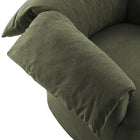 Modway Lark Slipcovered Fabric Oversized Armchair - Sage-8