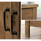 Sauder Storage Cabinet - Rural Pine-Dimensions: 29"  W x 16-1/4"  D x 37-3/4"  H