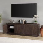 Hudson&Canal Presque TV Stand for TV's up to 75" - Alder Brown-Product Dimensions: 15.75" L x 68" W x 24" H
