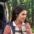 Cobra GMRS FRS 2.5mm D-Style Headset- IP54 rated for durability