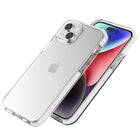 General Supply Goods + Co iPhone 15 Plus Anti-Shock Case - Clear-Wireless charging compatible