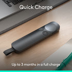 Logitech Spotlight 2 Presentation Remote - Laser Pointer - Graphite-Cross-platform compatibility: For macOS and Windows, use this advanced clicker across PowerPoint, Google Slides, Keynote, Zoom, and Teams
