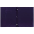 Staples Poly Report Cover - Purple-Three tangs