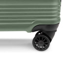 Swiss Mobility YVR Collection 26" Hardside spinner luggage - Hunter Green-Piece 1 Dimensions With Wheels: 26" H x 17.75" L x 10.50" D 