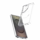 Avana Starlight Cell Phone Case with Magnets for Galaxy S26 Ultra - Silver-Transparent cover shows the camera bay colour