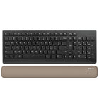 Fellowes Breyta Keyboard Wrist Rest with HEX Cushion - Sand-100% recyclable with the Fellowes takeback program