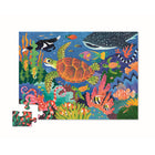 Crocodile Creek Sea Turtle Floor Puzzle - 36 Pieces-These floor puzzles are not only significant in size but also feature beautiful, colorful and complex illustrations. Improved packaging navigates mom in her purchase with size, age, and piece count clearly marked