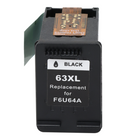 Nexink HP 63XL Remanufactured Ink Cartridges - High Yield - Black - 2 Pack-Color: Black
