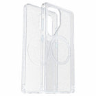 OtterBox Symmetry Clear Magnets Case for Samsung Galaxy S25 Ultra - Stardust with Blue Tint-Drop+ 3X as many drops as military standard (MIL-STD-810G 516.6)