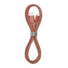 General Supply Goods + Co 6ft Braided MFI Lightning Cable - Rust-Braided for extra durability