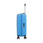 American Tourister 19" Rejoy Carry-on Luggage - 360-Degree Spinner - Azure Blue-Expandability - Extra expansion on the case allows you to easily pack all your belongings