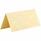 JAM Paper Printable Place Cards - 3 3/4" x 1-3/4" - Natural Parchment Placecards - 12 Pack-Color: Natural Parchment / Complement any party theme and signify a special event with colorful place cards.