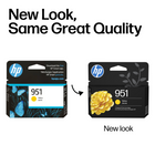 HP 951 Yellow Original Ink Cartridge (CN052AN)-HP Printer compatibility: HP Officejet Pro 251, 276, 8100, 8600, 8610, 8615, 8620, 8625, 8630.