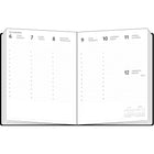 Socadis W. Maxwell 2026 Ulys Daily Planner - 8.5" x 11" - Grey - Bilingual-1 week on 2 pages