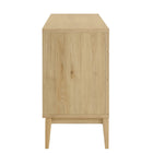 Modway Samos 62" Sideboard - Hickory-Non-Marking Foot Pads