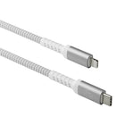 Dbramante1928 Re-Charge USB-C to Lightning Braided Cable - 4'-Length of 1.2 metres (3.94ft.) provides flexibility and convenience for charging your device from a distance