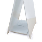 Flipside Premium Corrugated Plastic Dry Erase Tabletop Marquee Easel - 11" x 17" - 12 Pack-With a thoughtful design for easy transport and the ability to fold flat for storage, making it an ideal choice for on-the-go needs or limited space.