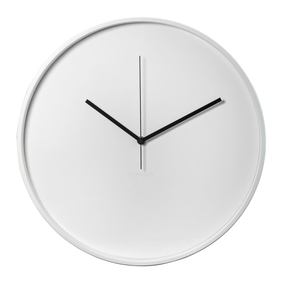 Gry Mattr Wall Clock - White | staples.ca