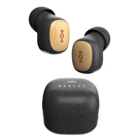 House Of Marley Smile Jamaica In-Ear Sound Isolating True Wireless Earbuds - Black-On-the-go listening is made easy with a super small, compact design