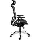 Staples Hyken Ergonomic Mesh Swivel Task Chair - Black-Mesh back and seat
