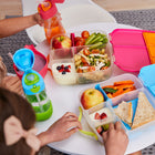 b.box - Lunchbox - Strawberry Shake-Leak-proof compartments keep food fresh and separate.