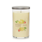 Yankee Candle Medium Pillar Scented Candle - Iced Berry Lemonade - 14oz-Brushed-metal lid serves as a candle coaster