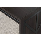 Thomasville Azuria 48" W Desk With Pull-Out Return And Power Center - Espresso -Dimensions: Desk 47.5” W x 23.5” D x 30” H; Return extends 20” with 18.5” D