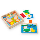 Melissa & Doug Beginner Pattern Blocks, 15 Pack (LCI528)-7