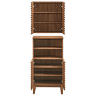 Modway Render Bathroom Cabinet Set - Walnut-Assembly Required