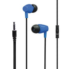 Wicked Audio Hiro Wired Earbud With Mic Blue-Wired EarBud w Mic