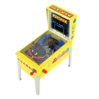 Merchant Ambassador Pac-Man Collectible Desktop Arcade Pinball-Multiple skill shot challenges!
