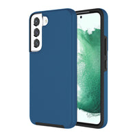 AXS PROTech Dual-Layered Anti-Shock Case with Military-Grade Durability for Samsung Galaxy S22+ - Cobalt Blue-Shock resistant